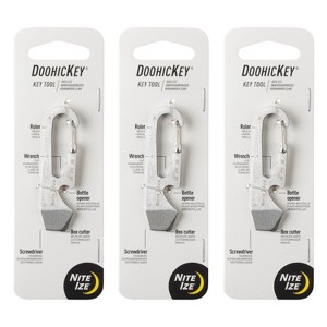 Nite Ize DoohicKey Key Tool - Stainless - 3 Count (3 Pack) - 1 of 4