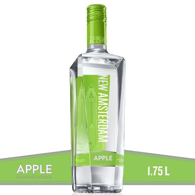 New Amsterdam Apple Flavored Vodka - 1.75L Bottle