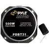 Pyle PDBT31 1.5" 1000W 4-Ohm Heavy Duty Titanium Super Car Audio Tweeters, Pair - 3 of 4