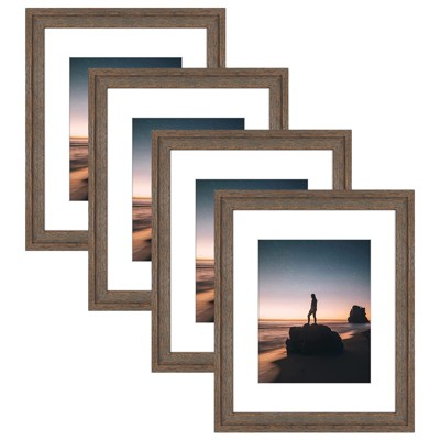 Golden State Art 18x24 16x20 13x19 14x18 Wood Picture Frame 0.945 Inch Thickness - Pack of 4