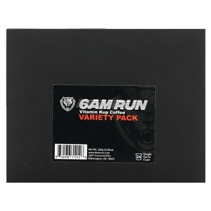 6AM Run Vitamin Kup Coffee, Variety Pack, 24 Single Serve Cups, 8.46 oz (240 g) - 1 of 3