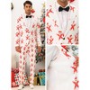 TATT 21 Men's Halloween Graphic Printed Party Costume Blazers - 4 of 4