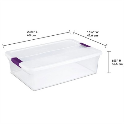Clear Plastic Latch Box - Thumbnail 5