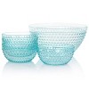 Gibson Home Plastic Bowl Set with Serving Bowl in Light Blue - 2 of 4