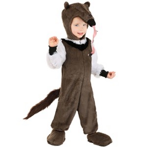 HalloweenCostumes.com Plush Toddler Anteater Halloween Costume - 1 of 4