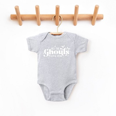 The Juniper Shop All The Ghouls Love Me Diamonds Baby Bodysuit