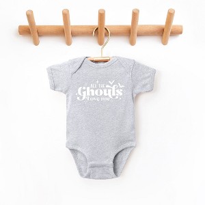 The Juniper Shop All The Ghouls Love Me Diamonds Baby Bodysuit - 1 of 3