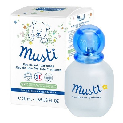 Mustela Musti Eau de Soin Spray Baby Perfume Alcohol Free Fragrance - 1.69 fl oz