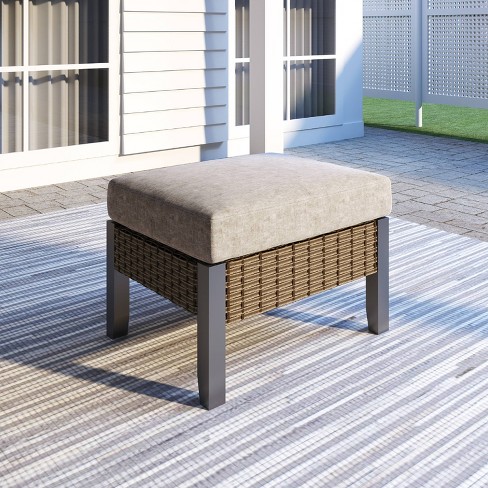 Target store outdoor ottoman