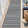 2x6 Vintage Striped Runner Rug Washable Runner Rug With Non-Slip Backing Stain Resistant Indoor Carpet Non Shedding Low Pile Floor Cover For Kitchen - 4 of 4