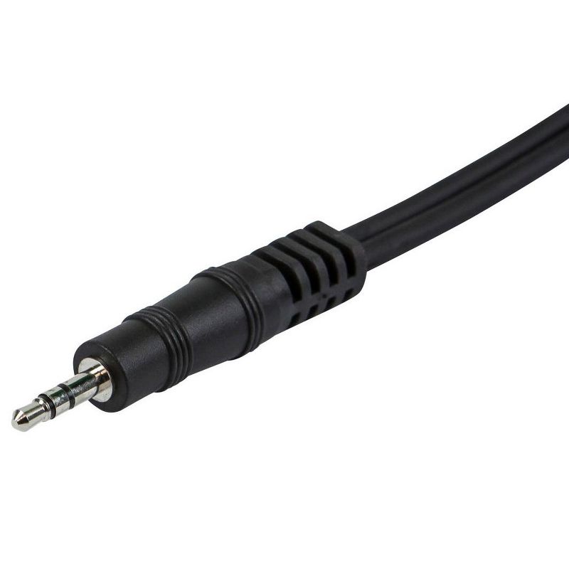 Monoprice 1/8 Inch TRS Male to Dual 1/4 Inch TS Male Cable - 5 Feet - Black | Connect Your IPod, IPhone, Android SmartphoneTo Pro Audio Gear, 3 of 5