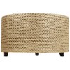 Rush Grass Coffee Table/Ottoman Natural - Oriental Furniture - image 3 of 3