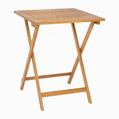 Small wooden best sale folding table