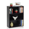 Furinno 4-Cube Open Bookshelf Home Decor Storage Organizer Sofa Side Display Shelf,Steam Beech - 2 of 4