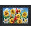 Briarwood Lane Summer Doormat 30x18 Indoor Outdoor Cardinals and Sunflowers For Summer Doormat - 2 of 4