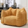 Vynxaria Bean Bag Seats - Cozy Yellow Lounge Chair for Living Rooms and Bedrooms - 4 of 4