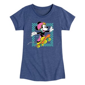Girls' - Disney - Mickey & Friends Fitted Short Sleeve Graphic T-Shirt - 1 of 4