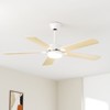 Aheaplus 3-Size Modern Ceiling Fan with Dimmable Light and 6-Speed Reversible DC Motor - 3 of 4