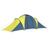 vidaXL Camping Tent 6 Persons Blue and Yellow - 3 of 4