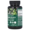 PlantFusion Organic Vegan Vitamin D3+ K2, 5,000 IU/50 mcg, 60 Organic VegCaps - 3 of 3