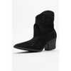 Pera Black Block Heel Boot (Women) | Prologue Shoes - 4 of 4