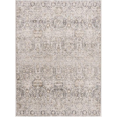 Hauteloom Rectangle Area Rug   Charcoal