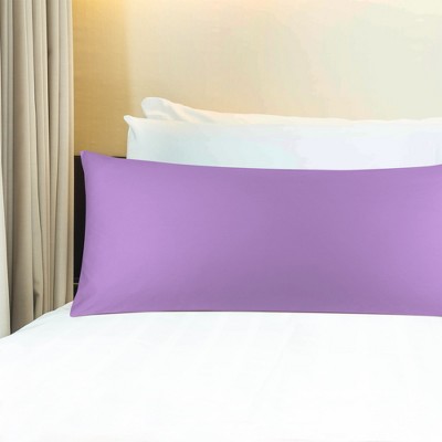 1 Pc Body 300 Thread Count 100% Cotton Pillowcase Lilac - PiccoCasa