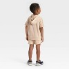 Toddler Boys' Short Sleeve Hooded Shirt and Shorts Set - Cat & Jack™ - 2 of 4