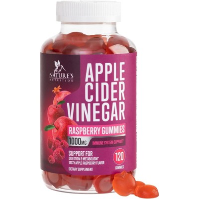 Apple Cider Vinegar Gummies 1000mg - Premium Weight Loss & Cleanse Detox ACV - 120 Gummies