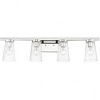 Livex Lighting Cityview 4 - Light Vanity in  Polished Chrome - 4 of 4