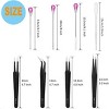JDICTION 11-Piece Silicone Resin Mold Tools Kit - Precision Stirring Needle, Spoon & Tweezers for DIY Epoxy, Jewelry & Art Crafts (Rose Red) - 2 of 4