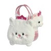 Aurora Small Pearl Kitty Fancy Pals Fashionable Stuffed Animal White 7" - 2 of 4