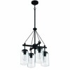 Craftmade Lighting Crosspoint 4 - Light Chandelier in  Espresso - 3 of 4