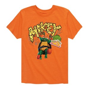 Boys' - Teenage Mutant Ninja Turtles - Michelangelo AKA Mikey Short Sleeve Graphic T-Shirt - 1 of 4