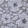 2pc Floral Jacquard Hand Towel Set Gray - SKL Home - 2 of 4