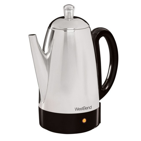 West Bend 2 - 5 cup hot pot & Aroma electric kettle. Both came on