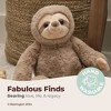 Bearington Sammy Plush Sloth Stuffed Animal with Soft Fur, 15 Inches - 2 of 4