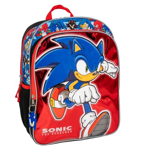 Sonic The Hedgehog Kids 16 Backpack Target