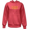 NBA Atlanta Hawks Women's Long Sleeve Hooded Sweatshirt - 2 of 4