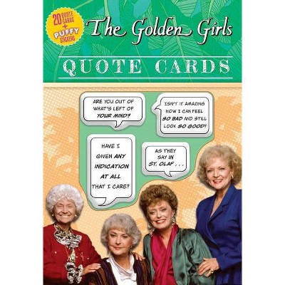 Golden Girls Quote Cards - (Paperback)