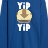 Men's - Avatar: The Last Airbender - Cute Appa Yip Yip Long Sleeve Graphic T-Shirt - 2 of 4