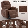 GlasFlength Massage Chairs Human Touch Massage Chairs Real Home Massage Chair Compact Chair Full Body for Living Room, Brown, 35.43"*38.58"*42.91" - 3 of 4