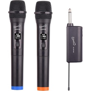 Supersonic SC-907VHF VHF Dual Fix Channel Wireless with Microphone
