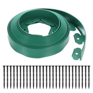 Unique Bargains Flexible Durable Maintenance-Free DIY Landscape Edging 1 Pc - 1 of 4