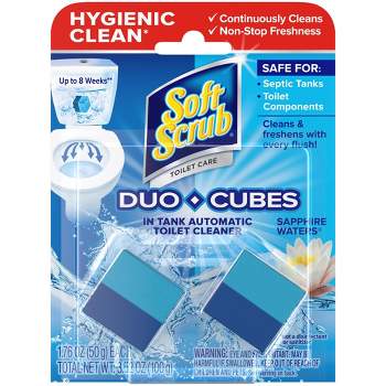Soft Scrub Total All Purpose Bath & Kitchen Cleanser, Lemon Scent 24 oz  (Pack of 3)