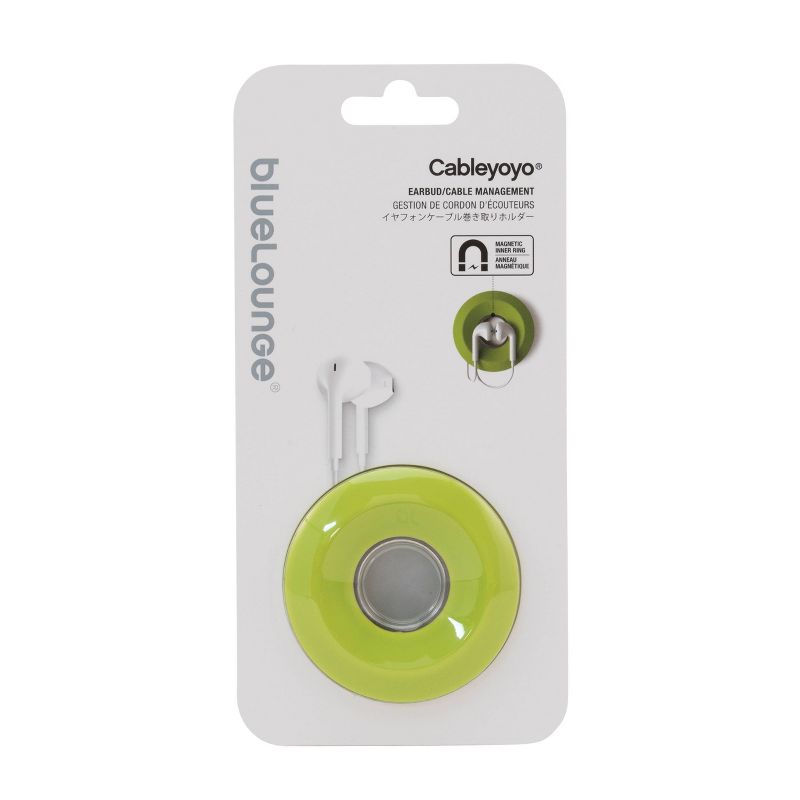 Cableyoyo Earbud/Cable Management Green - BlueLounge, 1 of 4