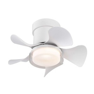 BestParts 52" Modern Ceiling Fan with Dimmable LED & Solid Wood Blades - 3-Speed Control, Remote, Energy Efficient - 1 of 4