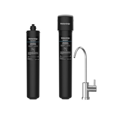 Waterdrop 17UB Under Sink WaterdropWater Filter, NSF/ANSI 42 Certified, Reduces PFAS 24K Gallons Extra RF17 Replacement Filter