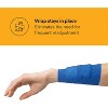 3M 1582B Coban Self-Adherent Wrap 2 in. x 5 yd. - Blue (One Roll) - 3 of 4