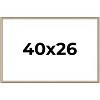 PosterPalooza | Minimalist Silver Picture Frame - UV Acrylic, Backing Board, Hanging Hardware Included - 2 of 4
